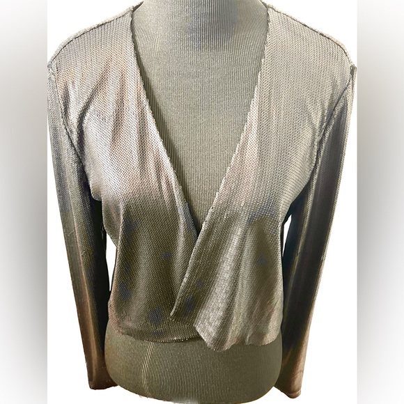 NWT Super Elegant Cache Black Sequin Cardigan-Never Used, Medium, Excellent Cond - Picture 3 of 10